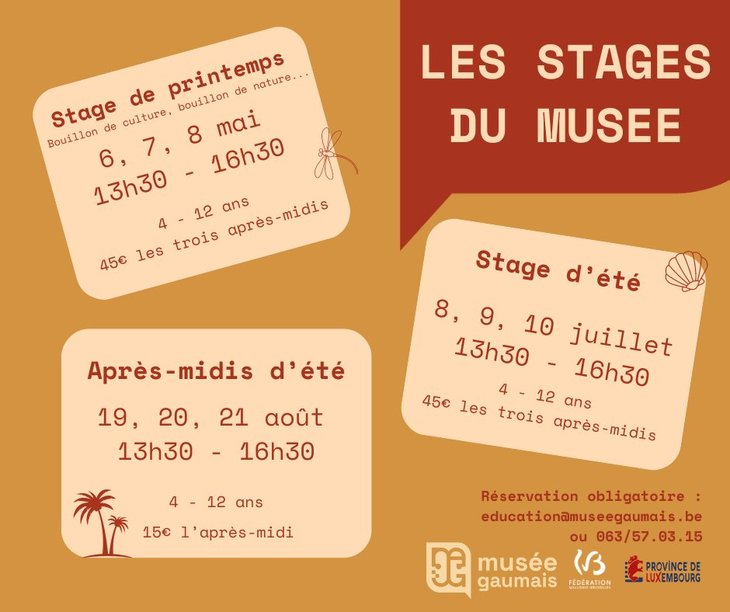 Stages,cours Stage juillet
