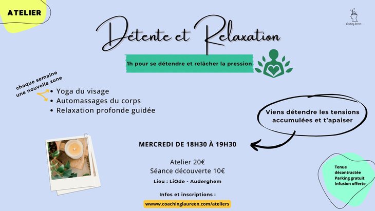 Stages,cours Atelier Dtente relaxation