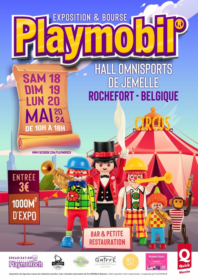 Expositions Exposition-bourse Playmobil