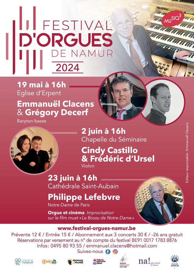 Concerts Philippe Lefebvre | Notre-Dame Paris | Orgue cinma