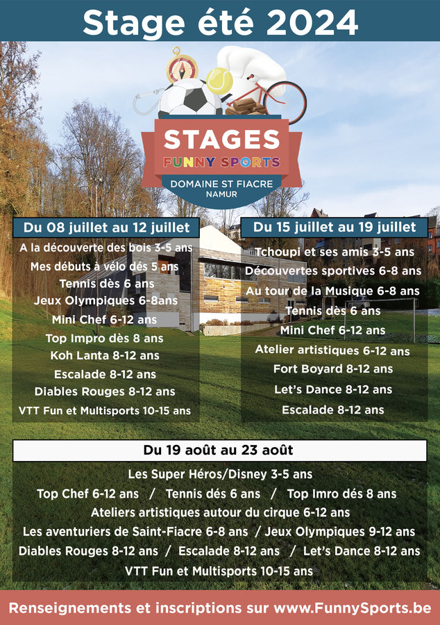 Stages,cours Funny Sport Asbl