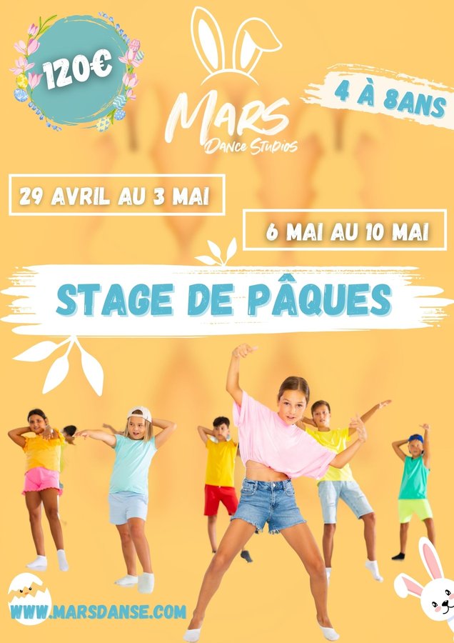 Stages,cours Stages danse Pques