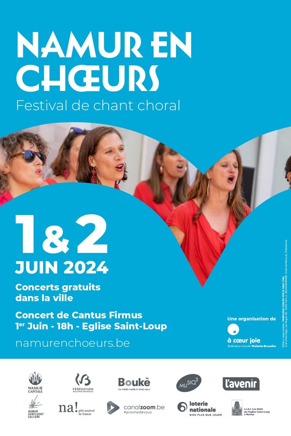 Concerts Festival Namur Choeurs
