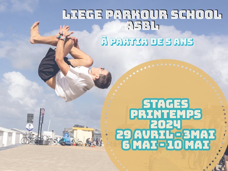 Stages,cours Stage Parkour multisports acrobatiques