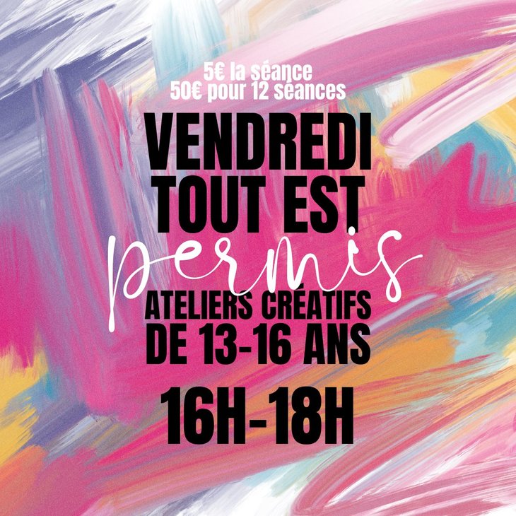 Stages,cours Ateliers d arts plastiques ados