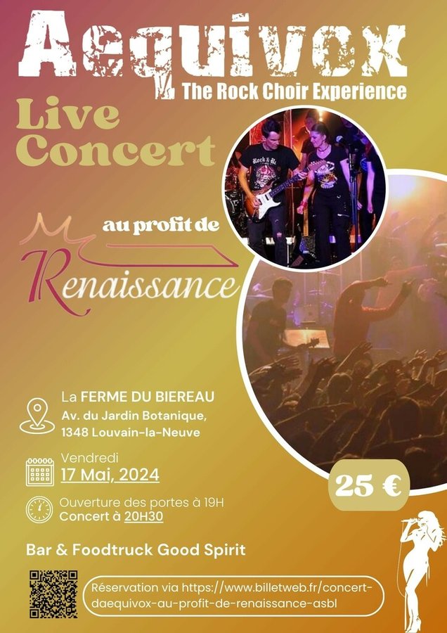 Concerts Concert Aequivox profit Renaissance asbl