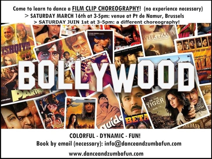 Stages,cours Bollywood danse stage