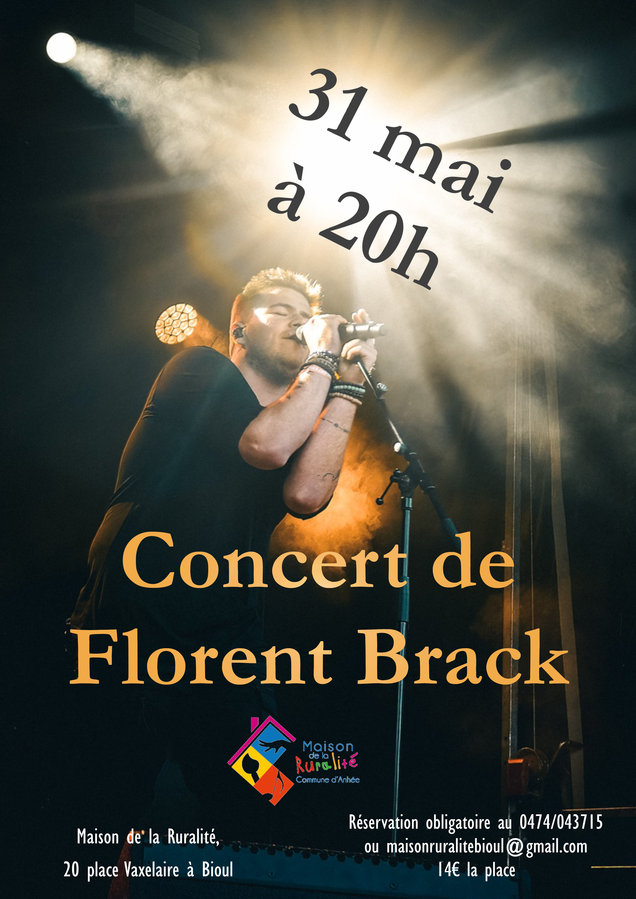 Concerts Concert Florent Brack
