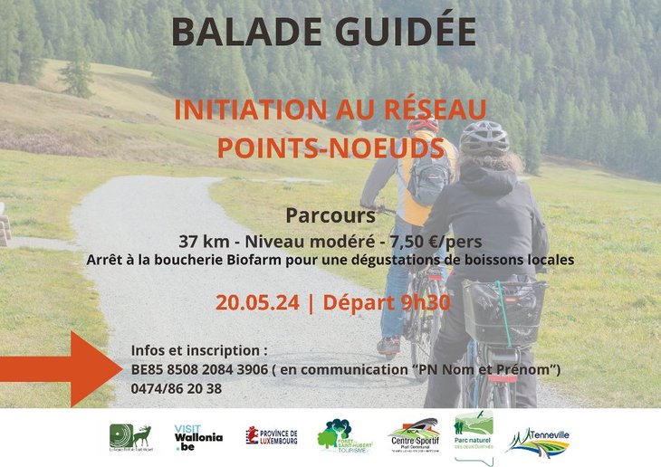 Loisirs Balade guide initiation points-noeuds