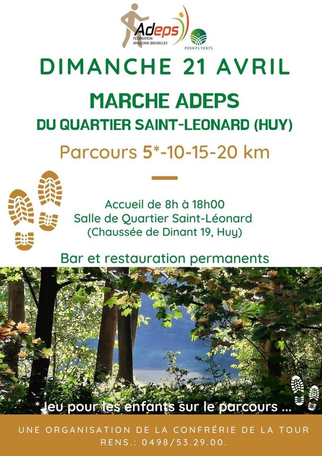 Loisirs Marche Adeps 5-10-15-20 km