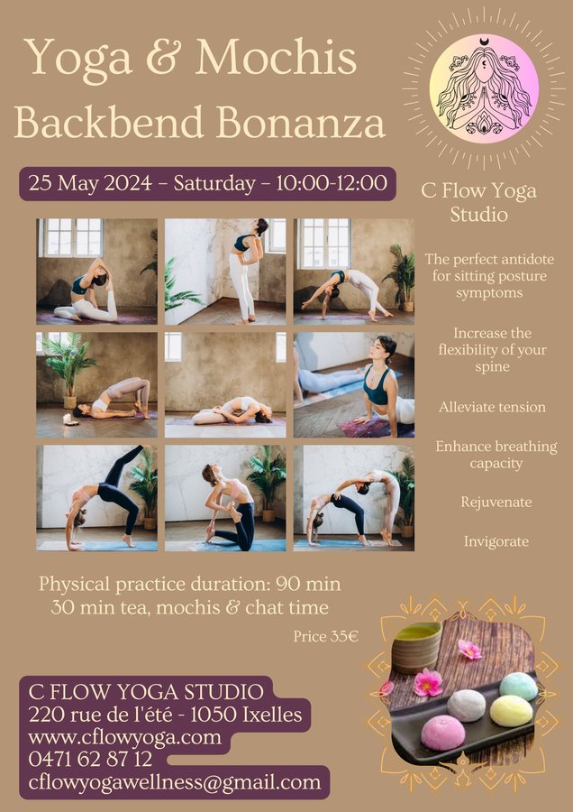 Stages,cours Yoga & Mochis  Backbend Bonanza