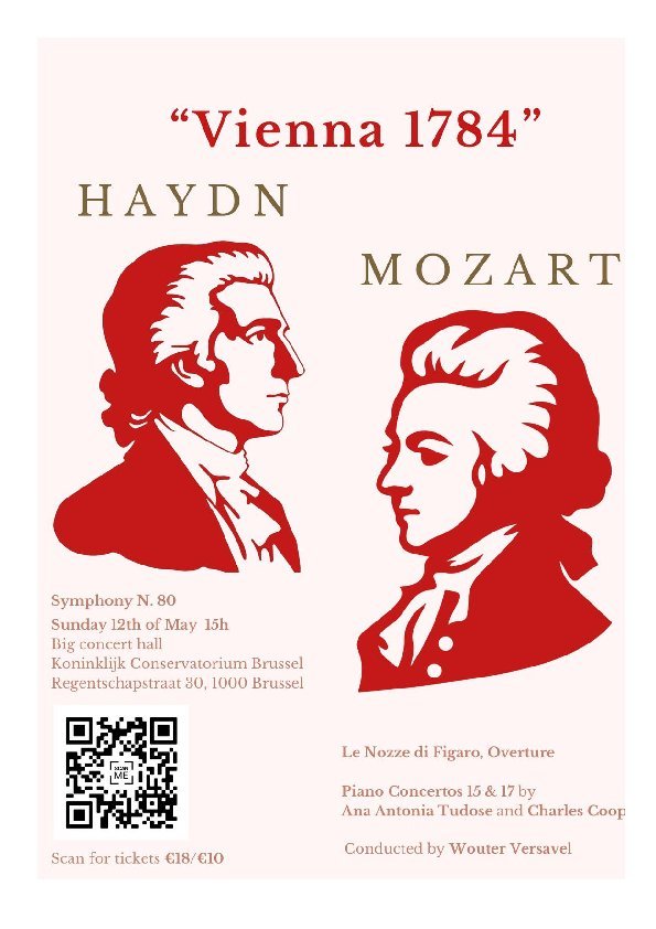 Concerts Viennese elegance: A journey 1784 with Haydn Mozart