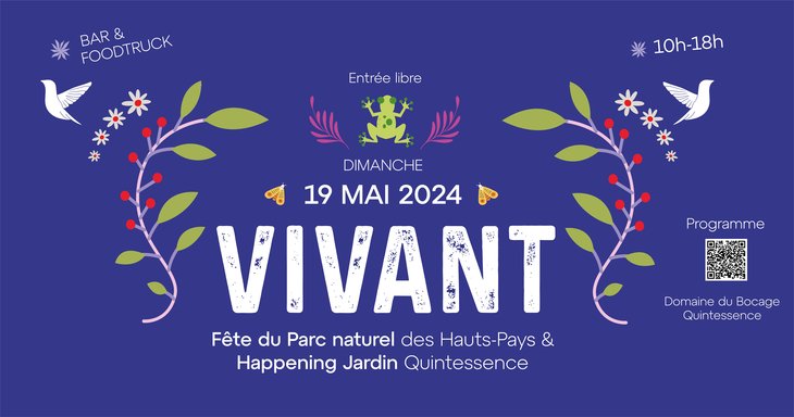 Loisirs Vivant : Fte Parc naturel Hauts-Pays & Happening Jardin - Quintessence