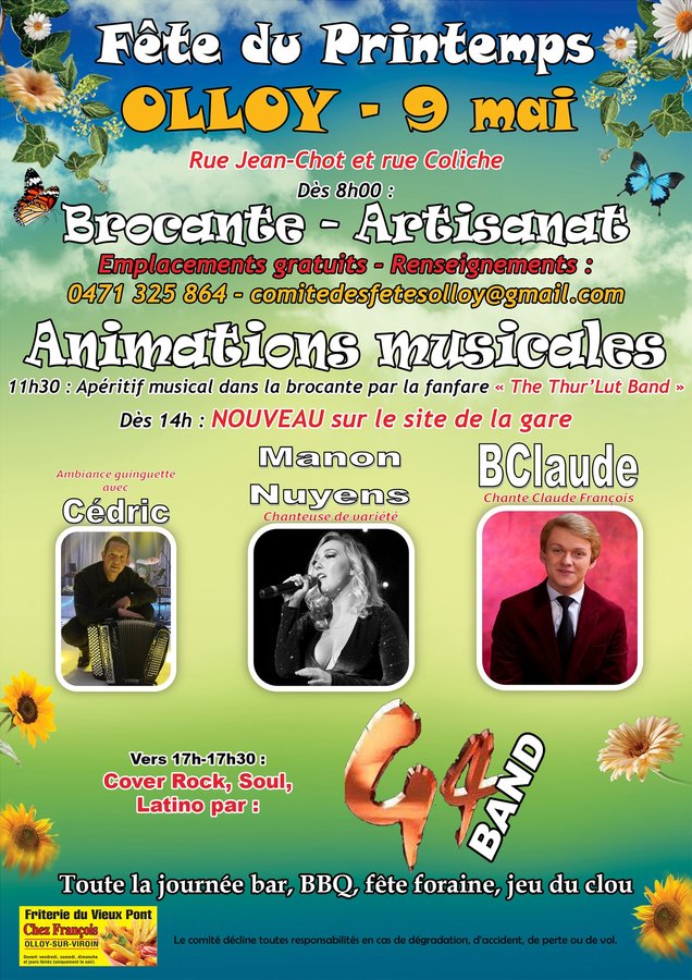  Fte Printemps - Brocante - Concerts