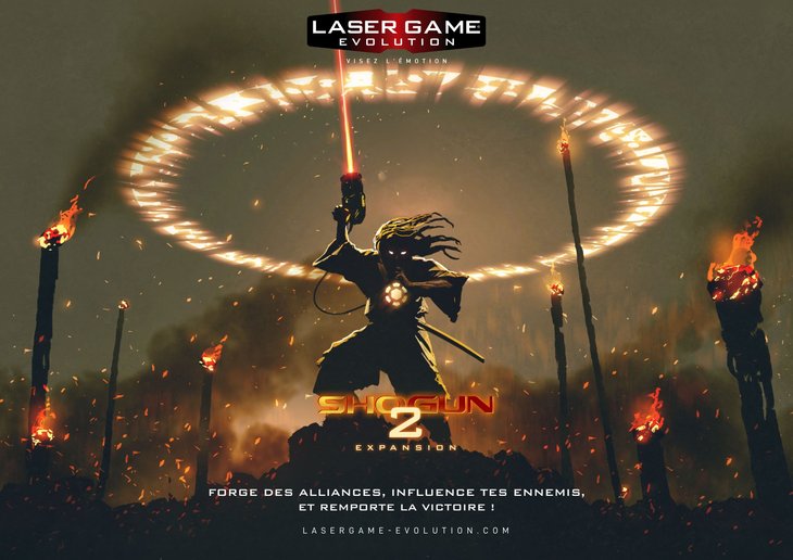 Soires Soire Shogun au Laser Game Evolution d Uccle 7 juin 18h  22h