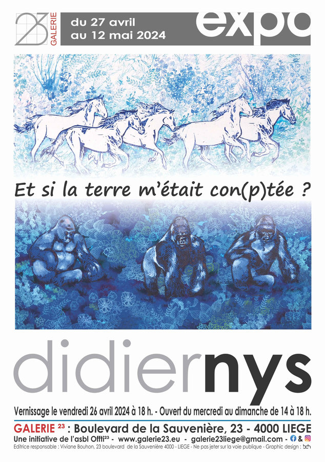 Expositions Exposition Didier Nys, si terre m tait con(p)te ?