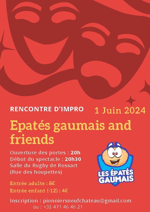 Spectacles Rencontre d Impro - pats gaumais friends