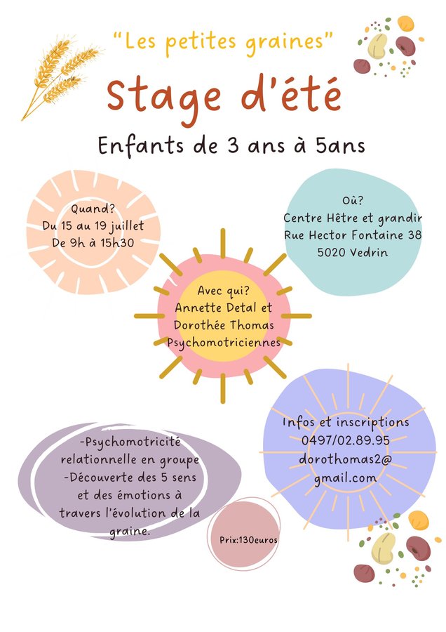 Stages,cours Psychomotricit relationnelle