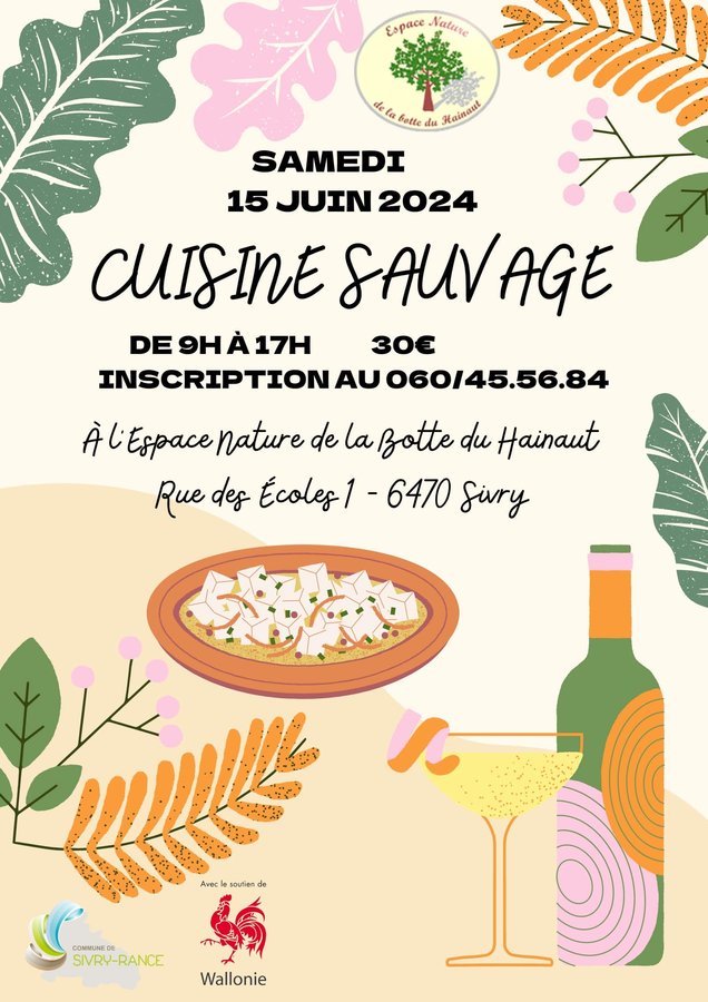 Stages,cours Cuisine sauvage