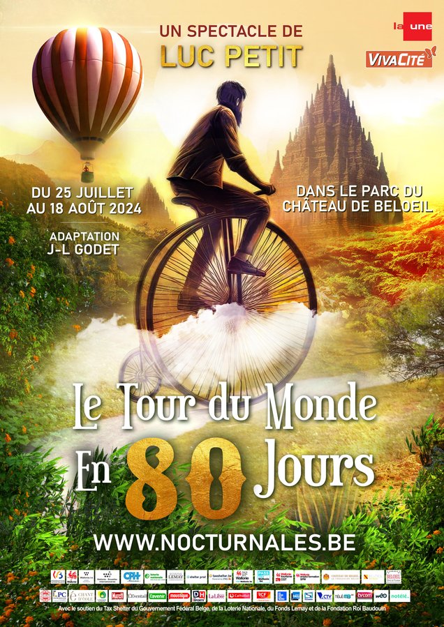 Spectacles Le Tour Monde 80 Jours  spectacle Luc Petit