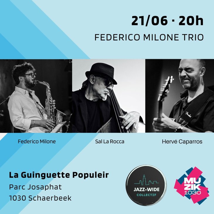 Concerts Concert Jazz : Federico Milone trio