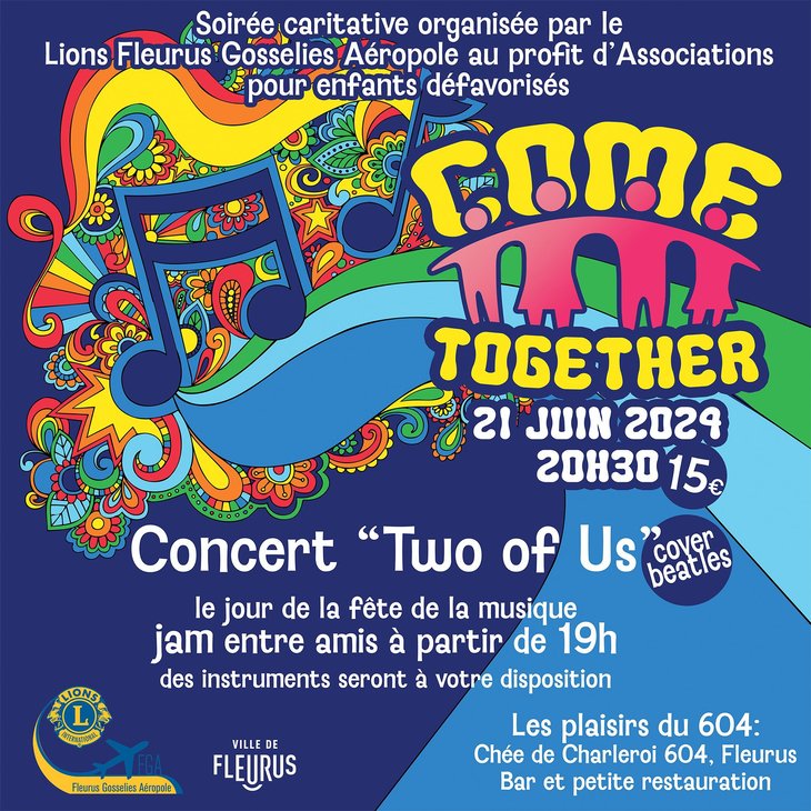 Concerts Fte la Musique : Come Together ! (Cover Beatles)
