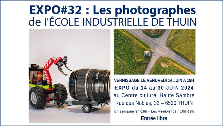 Expositions Expo#32 : photographes lcole industrielle Thuin