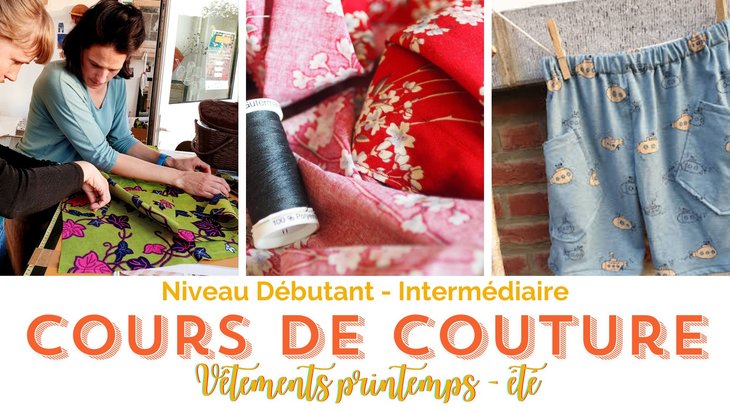 Stages,cours Cours couture | Mini Cycle vtements printemps-t | Dbutant - interm.