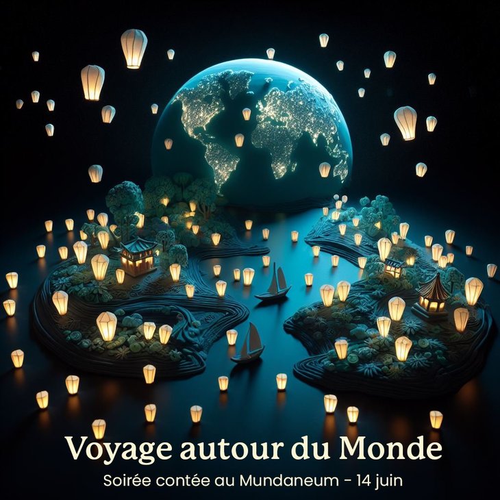 Spectacles  Voyage autour Monde soire conte