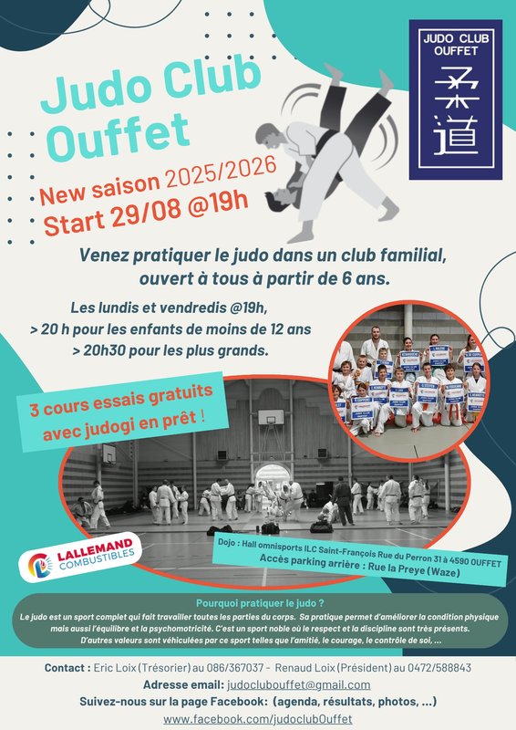 Stages,cours Cours Judo