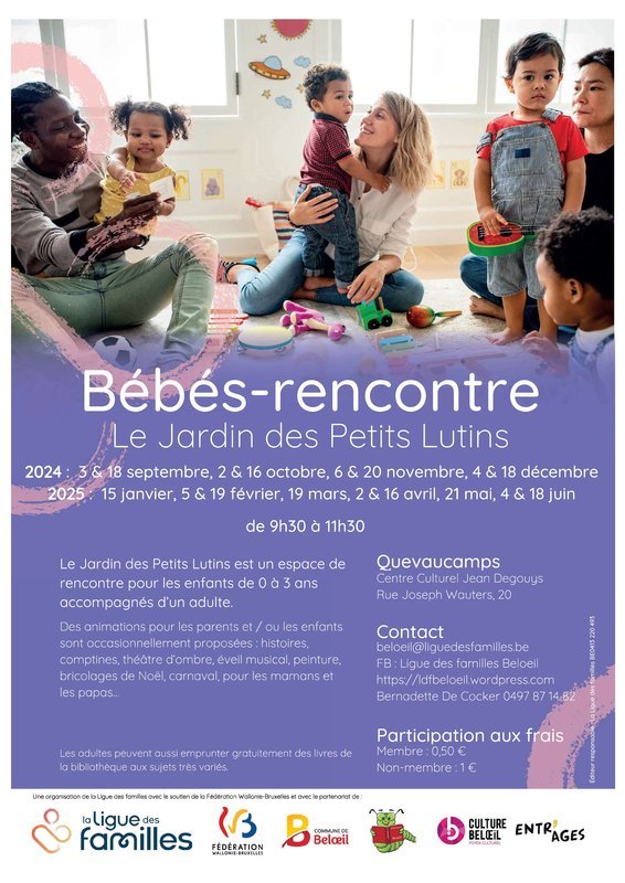 Loisirs Bbs-rencontre - Jardin Petits Lutins