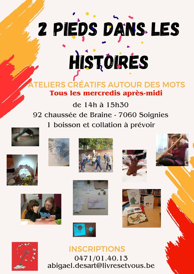 Stages,cours 2 Pieds dans Histoires