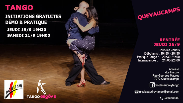 Stages,cours Cours/Initiations Tango Argentin