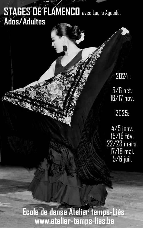 Stages,cours Stages Flamenco avec Laura Aguado