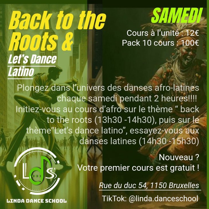 Stages,cours Initiation danses afro - latines
