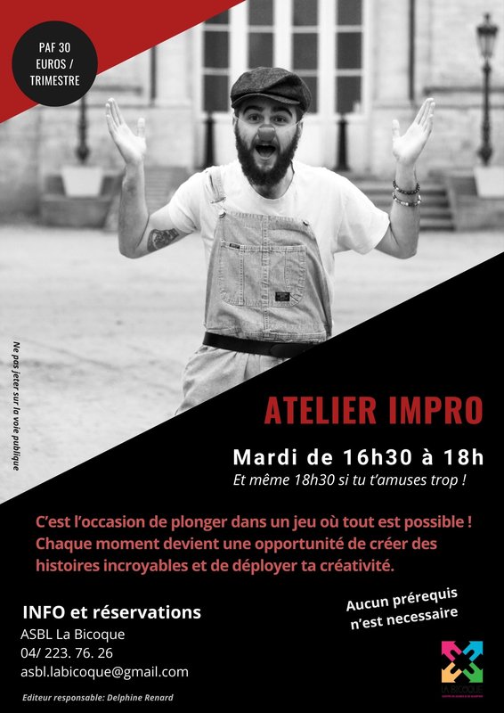 Stages,cours Improvisation (thtrale)