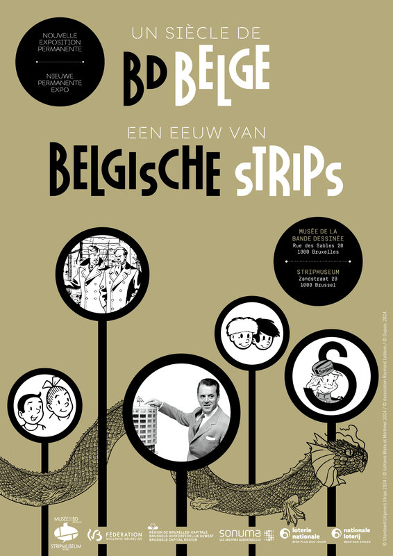 Expositions Un siècle bd belge