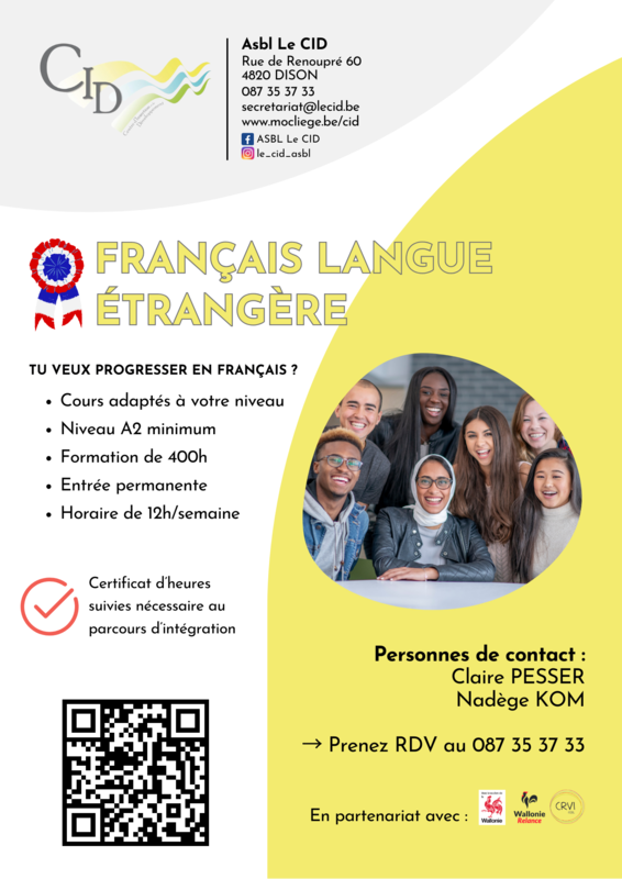 Stages,cours Formation (Français Langue Étrangère)