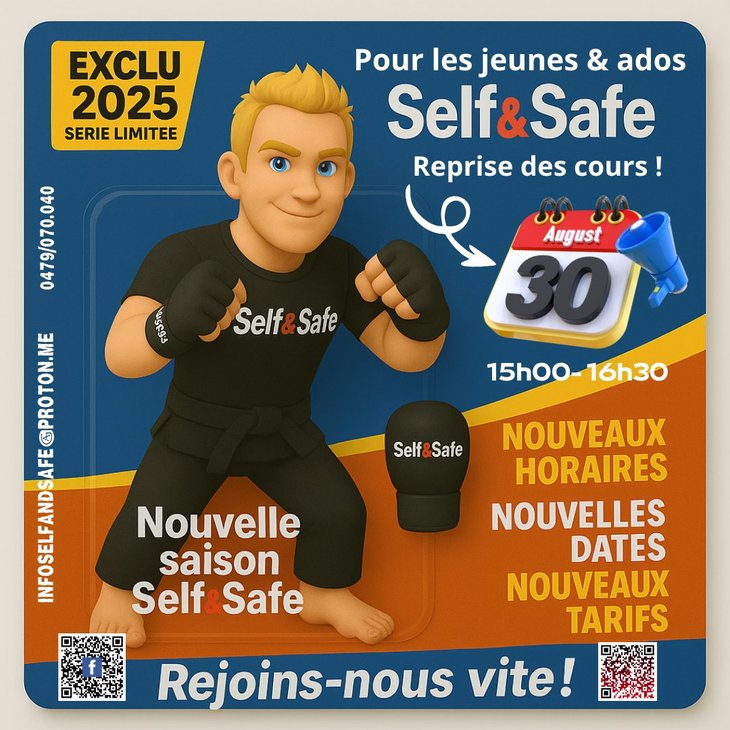 Stages,cours Atelier Self-défense