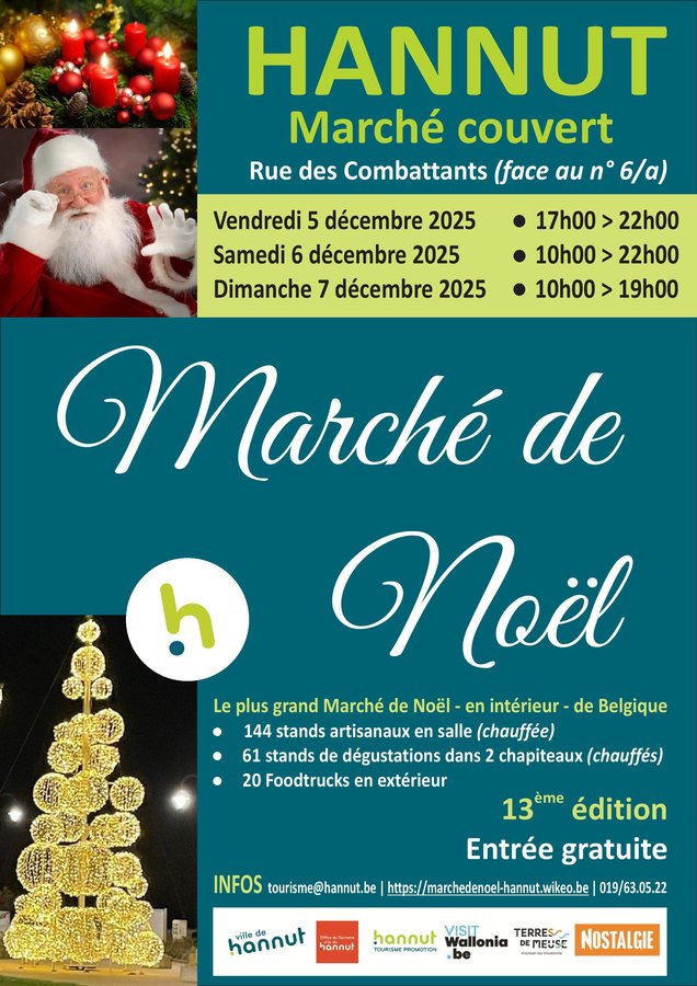 Marchés de Noël 13ème Marché Noël Hannut
