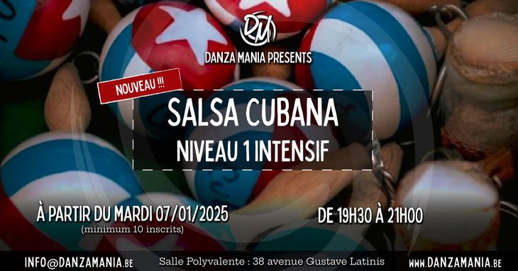 Stages,cours Cours Salsa Cubaine Intensif - cole Danza Mania