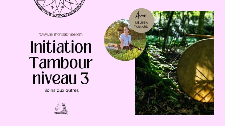 Stages,cours Formation Tambour Chamanique Niveau Maîtrise Soins