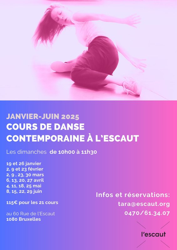 Stages,cours Cours danse contemporaine pour adultes débutants