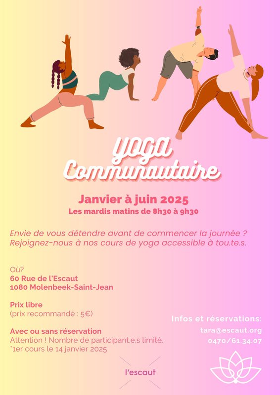 Stages,cours Cours Yoga communautaire
