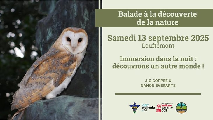 Loisirs Balade découverte la nature - Immersion dans nuit