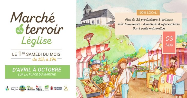 Loisirs Marché Terroir Léglise - Édition