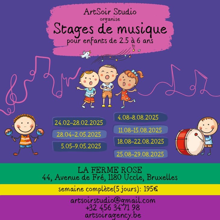 Stages,cours Stage musique