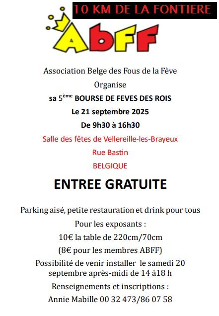 Loisirs Bourse exposition fèves rois