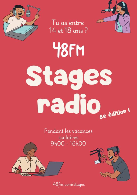 Stages,cours Cr mission radio/podcast