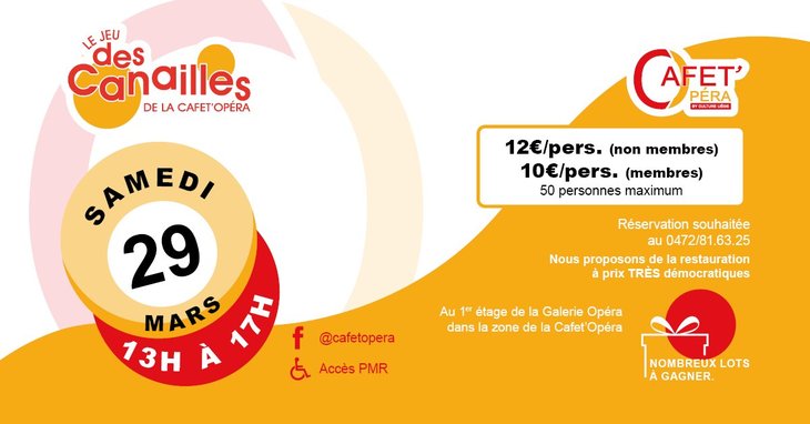 Loisirs Le des Canailles la Cafet Opra